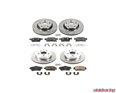 Power Stop Autospecialty Brake Kit Front & Rear Pontiac G8 2008-2009 - KOE5527