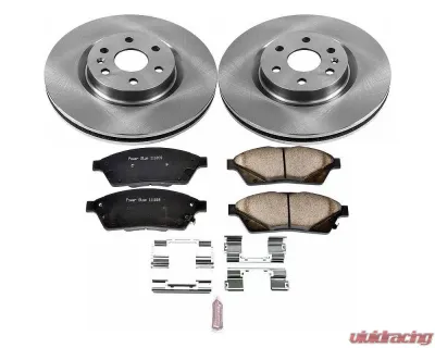 Power Stop Autospecialty Brake Kit Front Cadillac SRX 2010-2016 - KOE5545