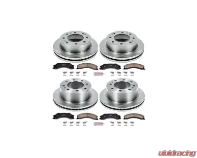 Power Stop Autospecialty Brake Kit Front & Rear Chevrolet Silverado 2500 HD 2011 - KOE5561