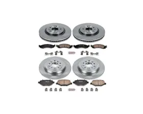 Power Stop Autospecialty Brake Kit Front & Rear Ford Taurus 2011-2012