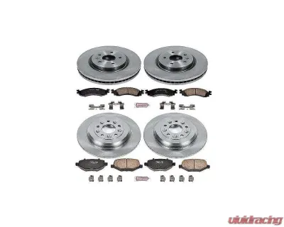 Power Stop Autospecialty Brake Kit Front & Rear Ford Taurus 2011-2012 - KOE5582