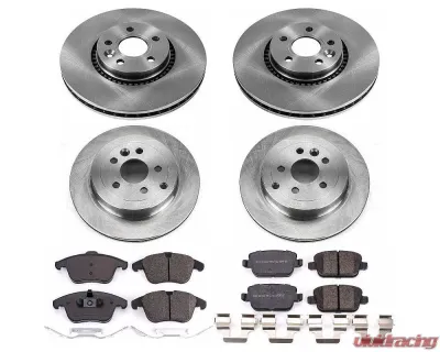 Power Stop Autospecialty Brake Kit Front & Rear Land Rover LR2 2008-2012 - KOE5616