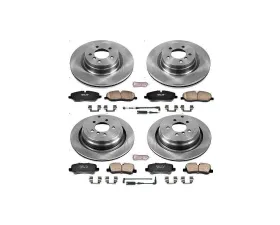 Power Stop Autospecialty Brake Kit Front & Rear Land Rover Range Rover 2006-2009