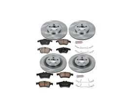 Power Stop Autospecialty Brake Kit Front & Rear Jaguar S-Type 2006-2008