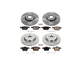 Power Stop Autospecialty Brake Kit Front & Rear Volvo XC90 2003-2014