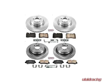 Power Stop Autospecialty Brake Kit Front & Rear Land Rover Range Rover 2006-2009 - KOE5744