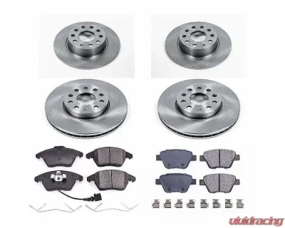 Power Stop Autospecialty Brake Kit Front & Rear Volkswagen Beetle 2012 - KOE5747