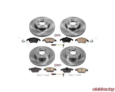 Power Stop Autospecialty Brake Kit Front & Rear Mercedes-Benz C300 2013-2014 - KOE5793