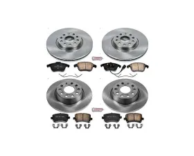 Power Stop Autospecialty Brake Kit Front & Rear Volkswagen Tiguan 2011