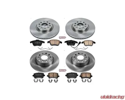 Power Stop Autospecialty Brake Kit Front & Rear Volkswagen Tiguan 2011 - KOE5802
