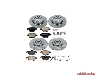 Power Stop Autospecialty Brake Kit Front & Rear Volkswagen Passat 2012-2015 - KOE5803