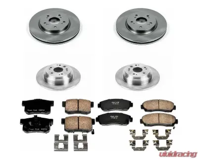 Power Stop Autospecialty Brake Kit Front & Rear Honda Accord Crosstour 2010-2011 - KOE5815