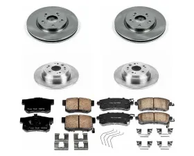 Power Stop Autospecialty Brake Kit Front & Rear Honda Crosstour 2012-2015