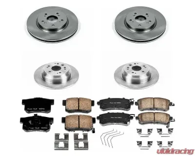 Power Stop Autospecialty Brake Kit Front & Rear Honda Crosstour 2012-2015 - KOE5816