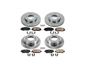 Power Stop Autospecialty Brake Kit Front & Rear Hyundai Entourage 2007-2008