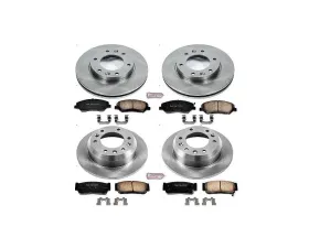 Power Stop Autospecialty Brake Kit Front & Rear Hyundai Entourage 2007