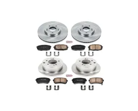 Power Stop Autospecialty Brake Kit Front & Rear Kia Forte 2010-2013