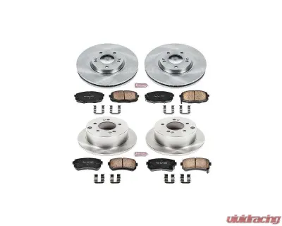 Power Stop Autospecialty Brake Kit Front & Rear Kia Forte 2010-2013 - KOE5838