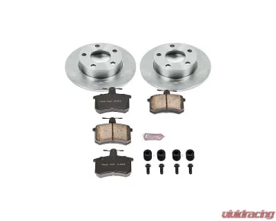 Power Stop Autospecialty Brake Kit Rear Audi A4 Quattro 1996-2001 - KOE584