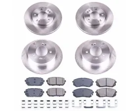 Power Stop Autospecialty Brake Kit Front & Rear Kia Rondo 2007-2010