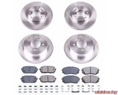 Power Stop Autospecialty Brake Kit Front & Rear Kia Rondo 2007-2010 - KOE5852