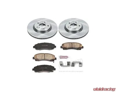 Power Stop Autospecialty Brake Kit Front Acura TL 2009-2014 - KOE5855