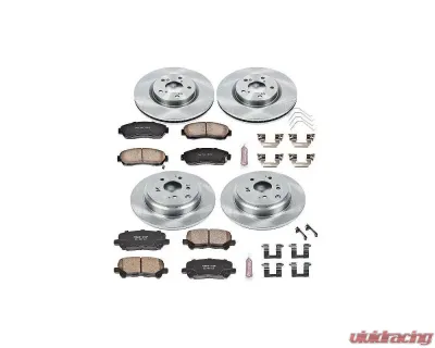 Power Stop Autospecialty Brake Kit Front & Rear Honda Odyssey 2011-2014 - KOE5858