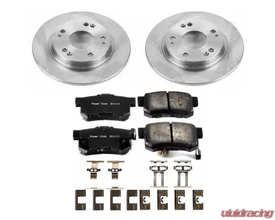 Power Stop Autospecialty Brake Kit Rear Honda CR-Z 2011-2015 - KOE5860