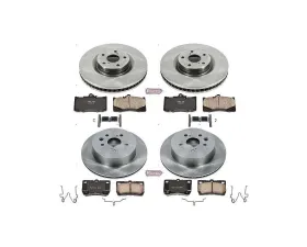 Power Stop Autospecialty Brake Kit Front & Rear Lexus GS350 2009-2011