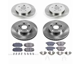 Power Stop Autospecialty Brake Kit Front & Rear Lexus CT200h 2011-2017