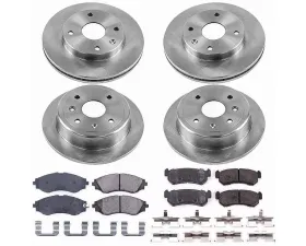 Power Stop Autospecialty Brake Kit Front & Rear Suzuki Forenza 2004-2006