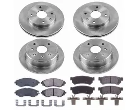 Power Stop Autospecialty Brake Kit Front & Rear Suzuki Forenza 2007-2008