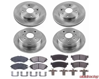 Power Stop Autospecialty Brake Kit Front & Rear Suzuki Forenza 2007-2008 - KOE5896