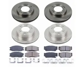 Power Stop Autospecialty Brake Kit Front & Rear Kia Sorento 2007-2009