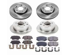 Power Stop Autospecialty Brake Kit Front & Rear Kia Soul 2010-2011