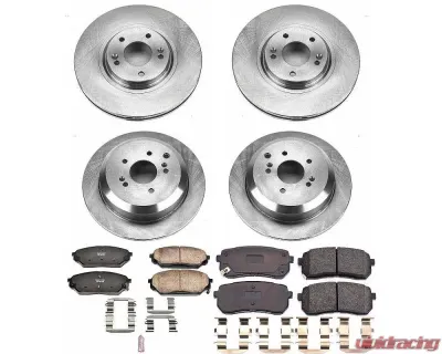 Power Stop Autospecialty Brake Kit Front & Rear Hyundai Veracruz 2007-2012 - KOE5919