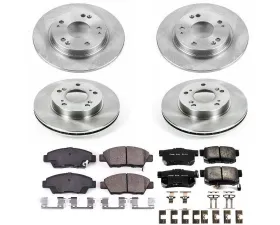 Power Stop Autospecialty Brake Kit Front & Rear Honda CR-Z 2011-2015