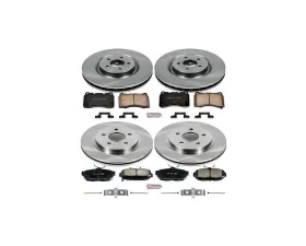 Power Stop Autospecialty Brake Kit Front & Rear Ford Mustang 2012