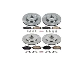 Power Stop Autospecialty Brake Kit Front & Rear Ford Mustang 2011-2014