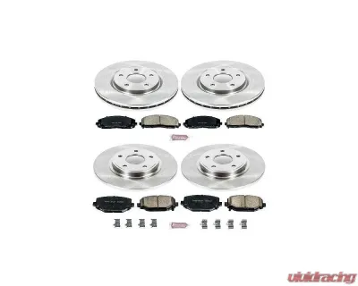 Power Stop Autospecialty Brake Kit Front & Rear Chrysler Town & Country 2012-2016 - KOE5960