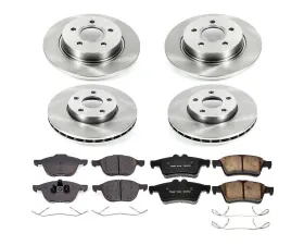 Power Stop Autospecialty Brake Kit Front & Rear Ford Focus 2012-2018