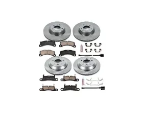 Power Stop Autospecialty Brake Kit Front & Rear Porsche Cayenne 2011-2018