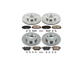 Power Stop Autospecialty Brake Kit Front & Rear Scion tC 2011-2016