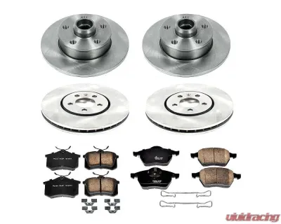 Power Stop Autospecialty Brake Kit Front & Rear Volkswagen Passat 1996-1997 - KOE609