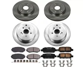 Power Stop Autospecialty Brake Kit Front & Rear Suzuki Grand Vitara 2009-2013