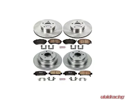 Power Stop Autospecialty Brake Kit Front & Rear Subaru Impreza 2002-2003 - KOE6109