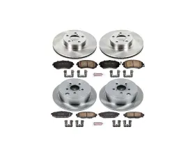 Power Stop Autospecialty Brake Kit Front & Rear Subaru Impreza 2008-2010