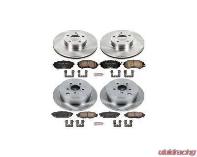 Power Stop Autospecialty Brake Kit Front & Rear Subaru Impreza 2008-2010 - KOE6110