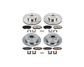 Power Stop Autospecialty Brake Kit Front & Rear Subaru BRZ 2013-2016
