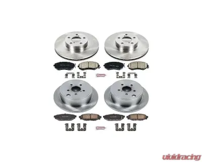 Power Stop Autospecialty Brake Kit Front & Rear Subaru BRZ 2013-2016 - KOE6112